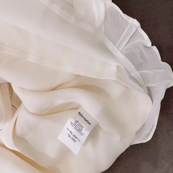 Reformation Christine Dress in Ivory *NEW* - Picture 5 of 5
